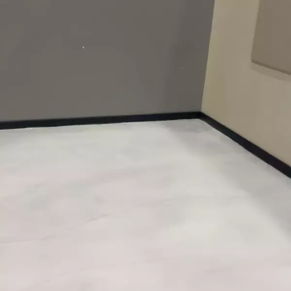 2500 sq/ft snowdrift metallic church floor came out absolutely stunning! We added two strong layers of wax to