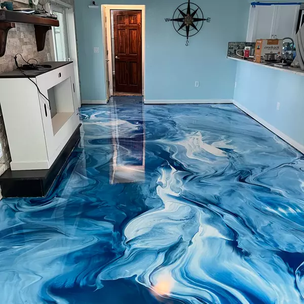 After the recent hurricanes many Floridians have made the switch to metallic epoxy floors due to its moisture