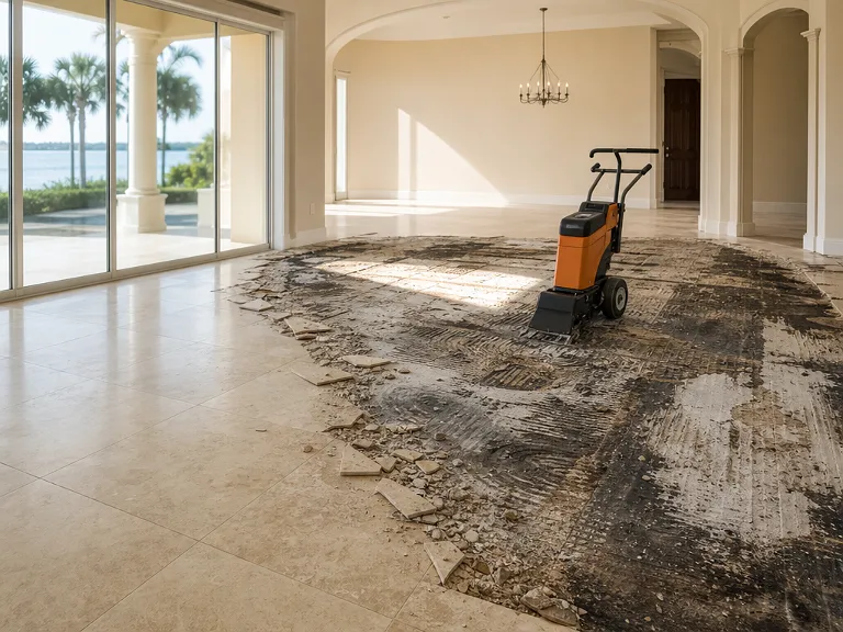 Floor removal in Belleair Shore, FL