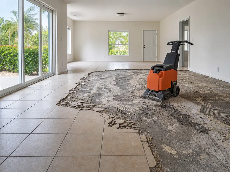 Floor removal in Del Rio, FL