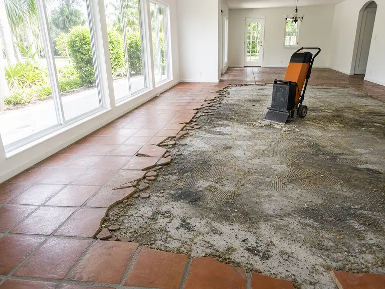Floor removal in Gandy, FL