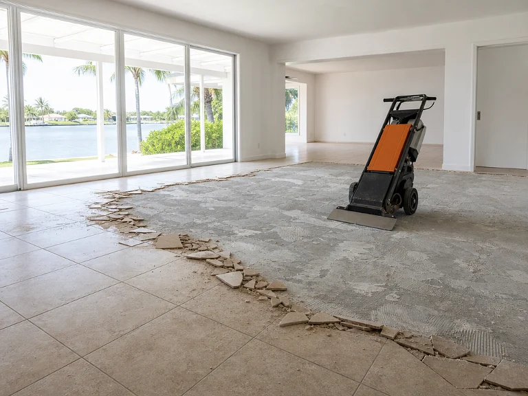 Floor removal in Gulfport, FL
