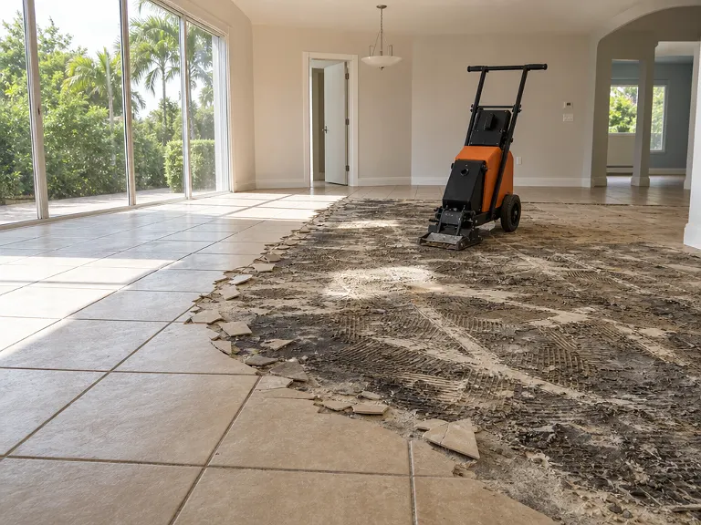 Floor removal in Holiday, FL