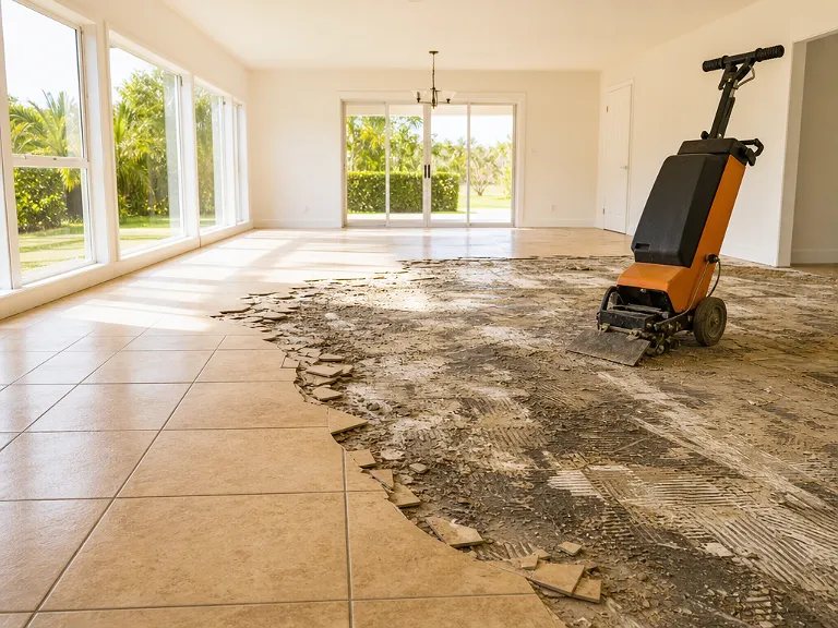 Floor removal in Mango, FL