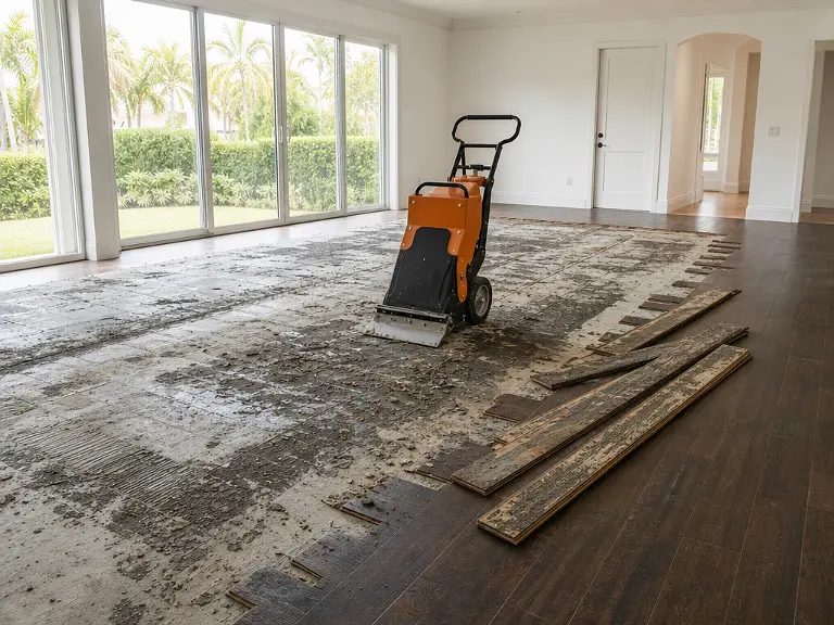 Floor removal in Oldsmar, FL
