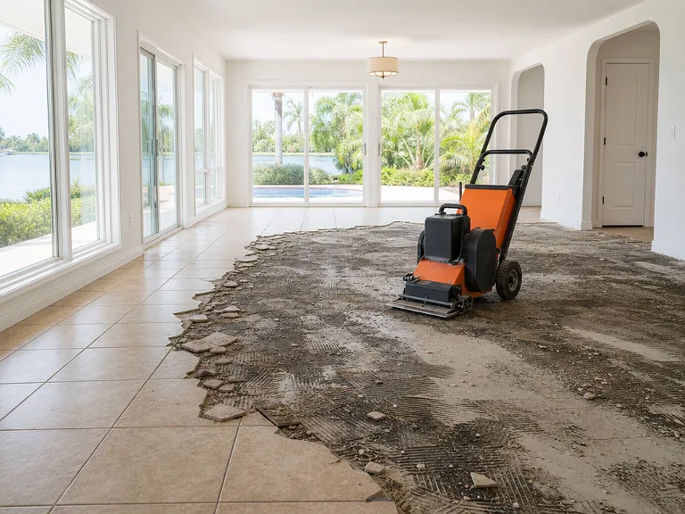 Floor removal in Ozona, FL