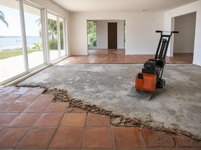 Floor removal in St. Pete Beach, FL