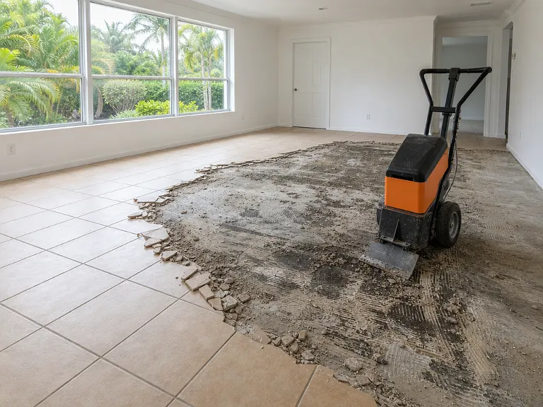 Floor removal in Town 'n' Country, FL