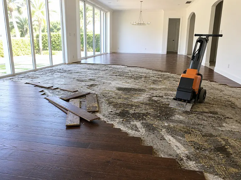 Floor removal in Westchase, FL