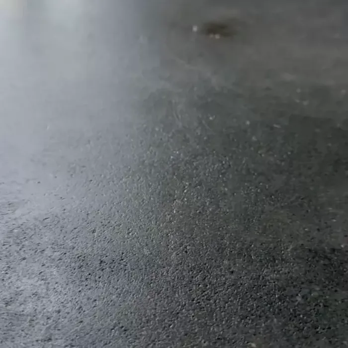 Sealed concrete production floor example