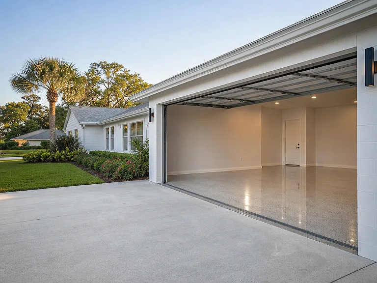 Polished concrete floors in Bayshore Gardens, FL