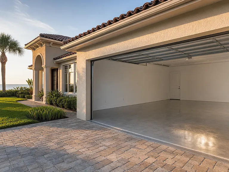 Polished concrete floors in Belleair Beach, FL