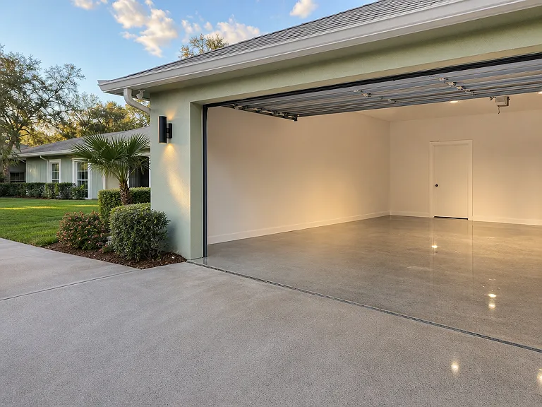 Polished concrete floors in Del Rio, FL