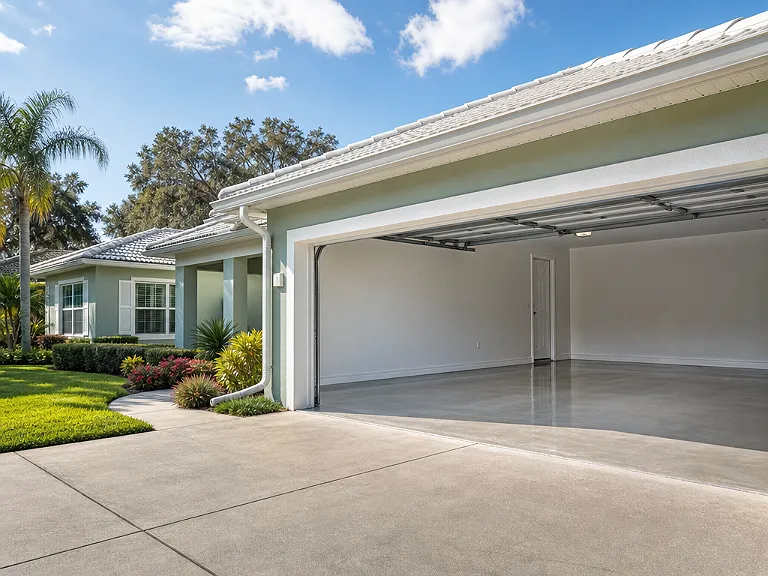 Polished concrete floors in East Lake-Orient Park, FL