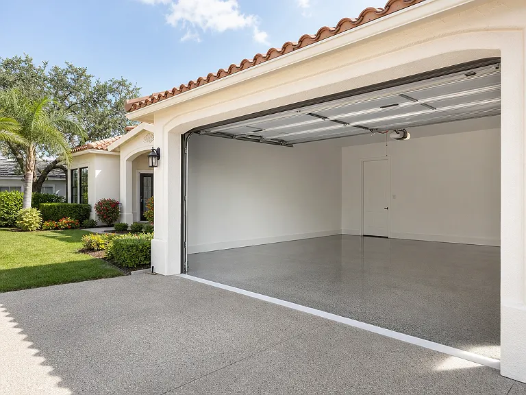 Polished concrete floors in Feather Sound, FL