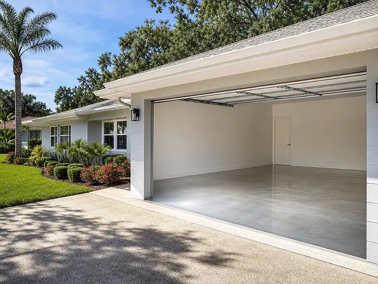 Polished concrete floors in Holiday, FL