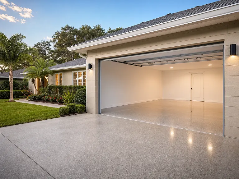 Polished concrete floors in Jasmine Estates, FL