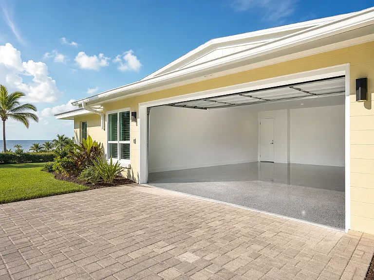 Polished concrete floors in Ozona, FL