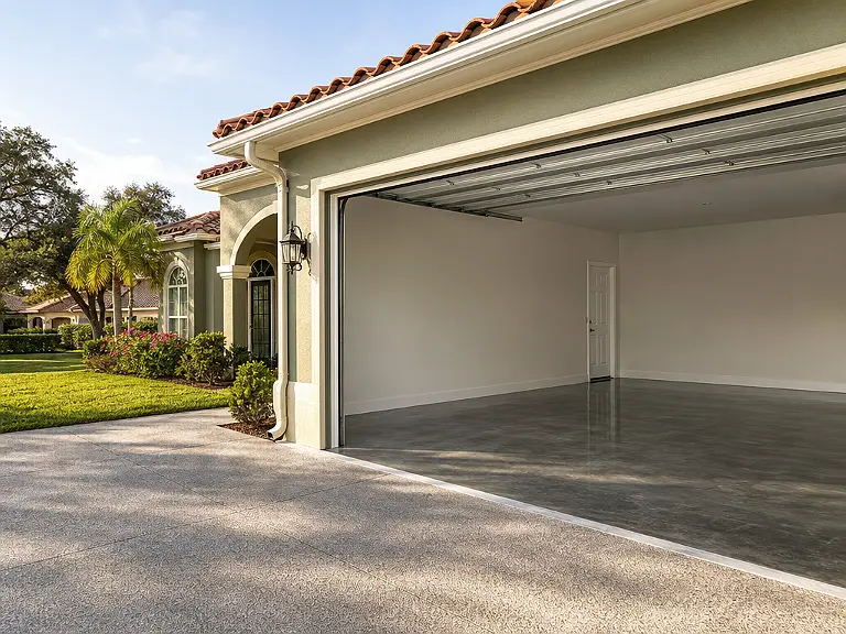 Polished concrete floors in Palm Harbor, FL