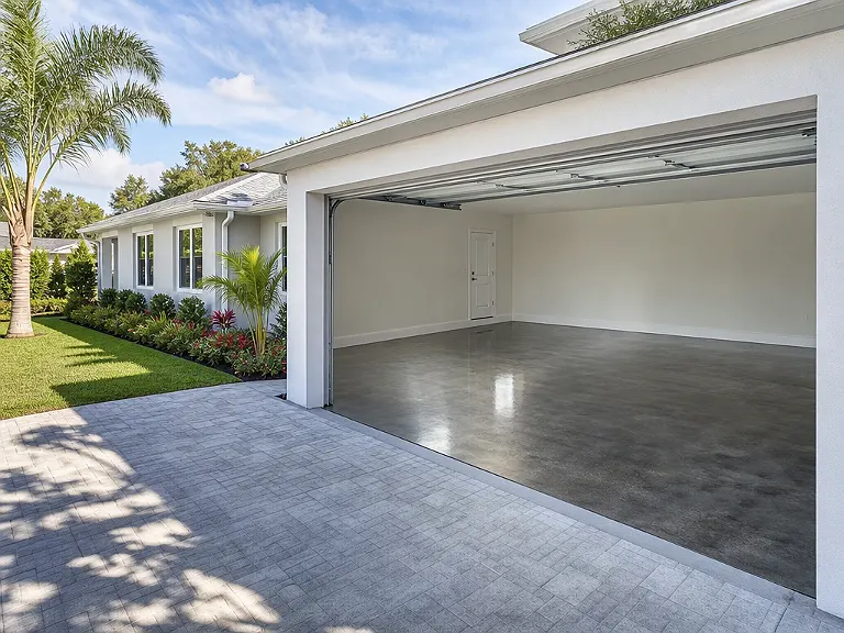 Polished concrete floors in Palm River-Clair Mel, FL