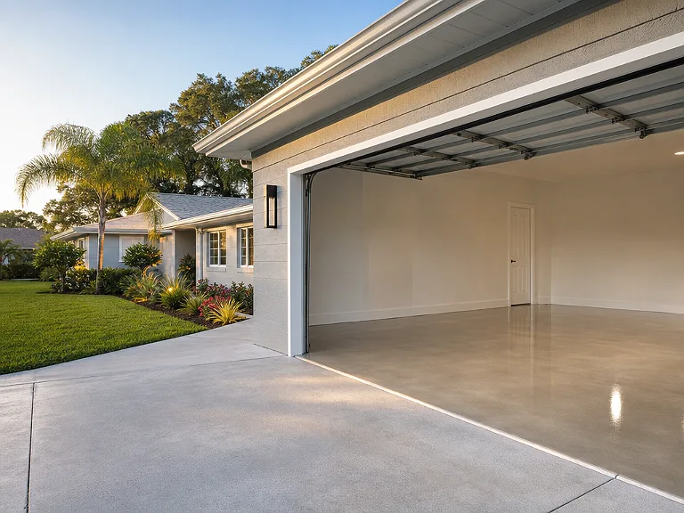 Polished concrete floors in Pinellas Park, FL