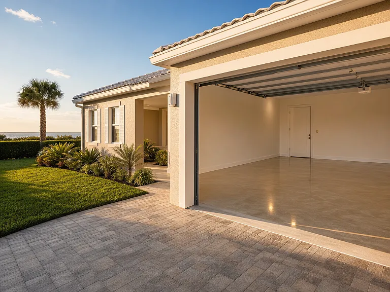 Polished concrete floors in South Pasadena, FL