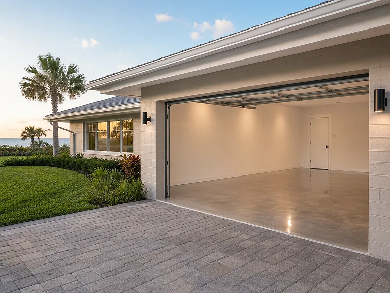 Polished concrete floors in St. Pete Beach, FL