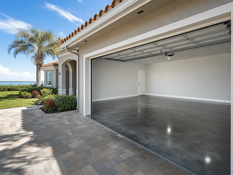 Polished concrete floors in Tierra Verde, FL