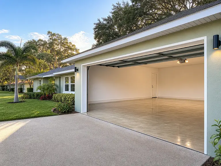 Polished concrete floors in Town 'n' Country, FL