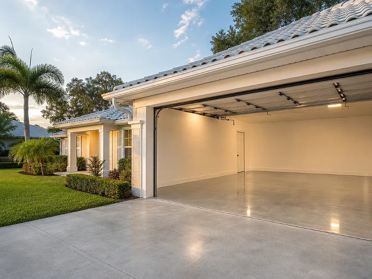 Polished concrete floors in University, FL