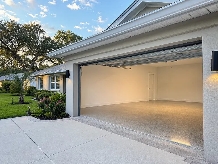Polished concrete floors in West Lealman, FL