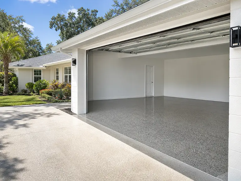 Polished concrete floors in West Samoset, FL