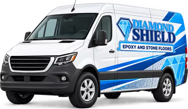 DiamondShield Epoxy service van