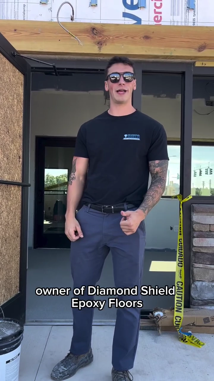 Commercial quartz epoxy flooring video